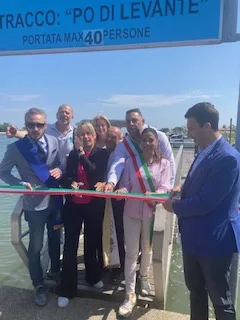 Inaugurazione attracco Porto Levante