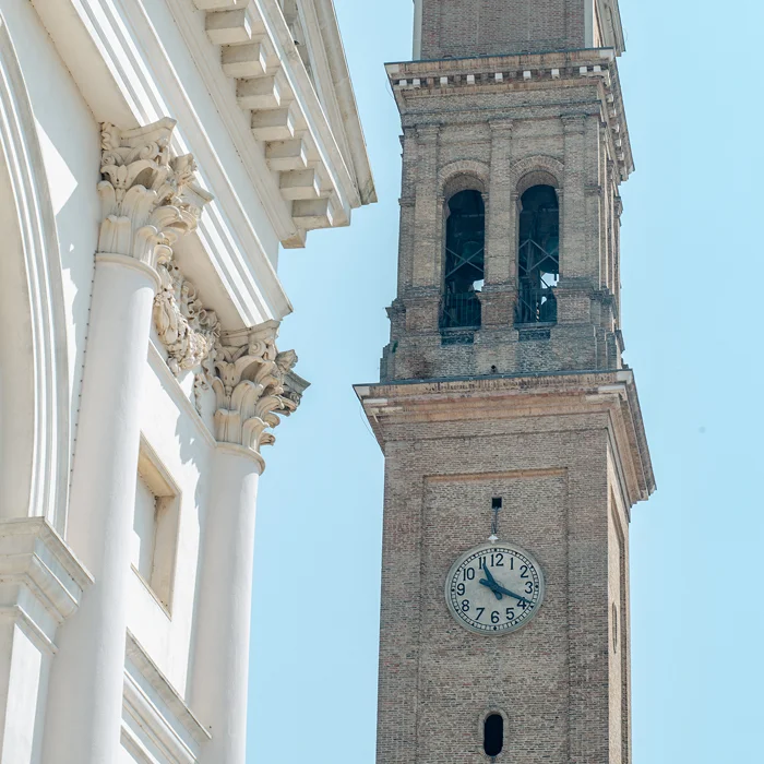 Campanile e chiesa della Visitazione