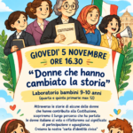 Locandina cartoon madri costituenti – Città di Porto Viro